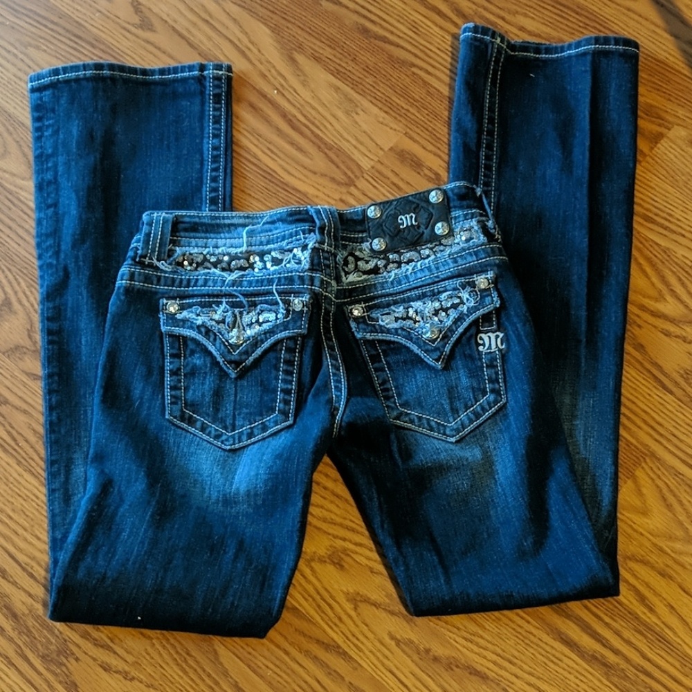 Miss Me boot cut Jeans size 26